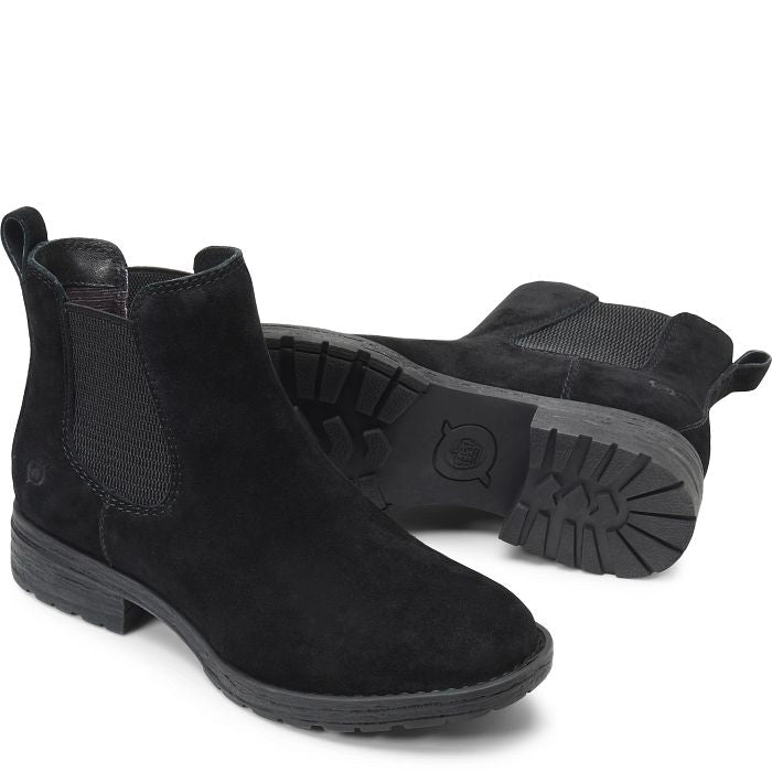 BORN Women's Cove Leather Ankle Chelsea Boots