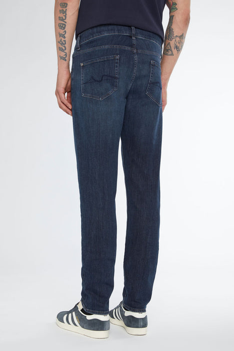 7 For All Mankind Earthkind Stretch Tek Slimmy Tapered Denim Jeans