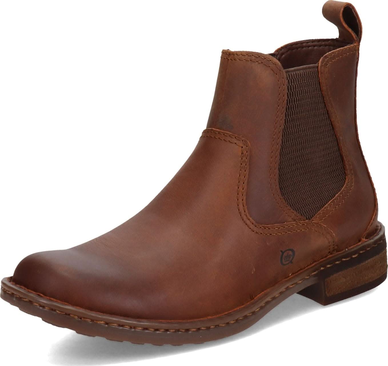 Born Men's Hemlock Handcrafted Leather Chelsea Boot