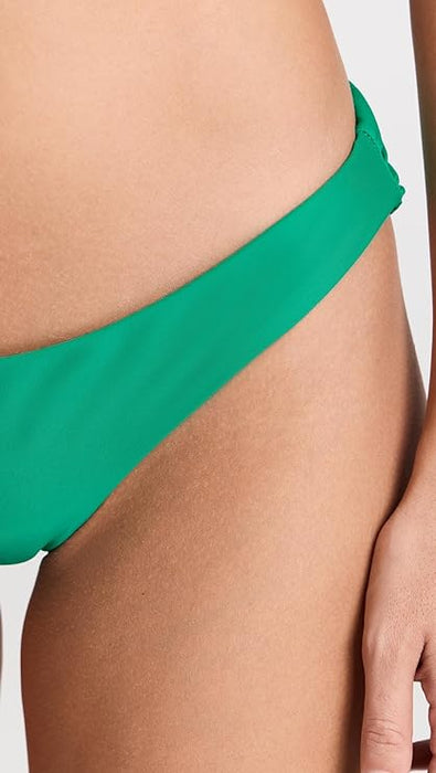 PQ Swim Women's Basic Ruched Bikini Bottoms - Moderate Rise, Fuller Coverage, Womens Swimsuit Bottoms - Full