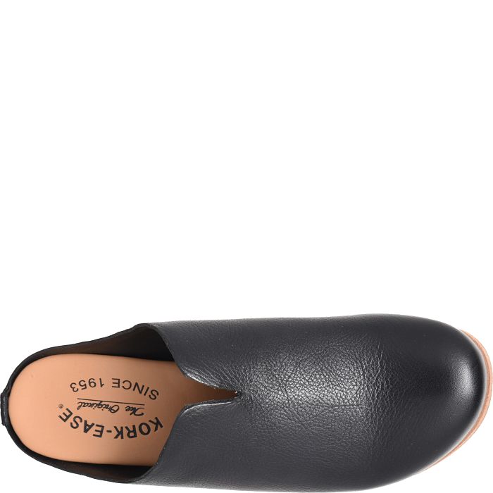 Para Slip-On Leather Clog Sandal