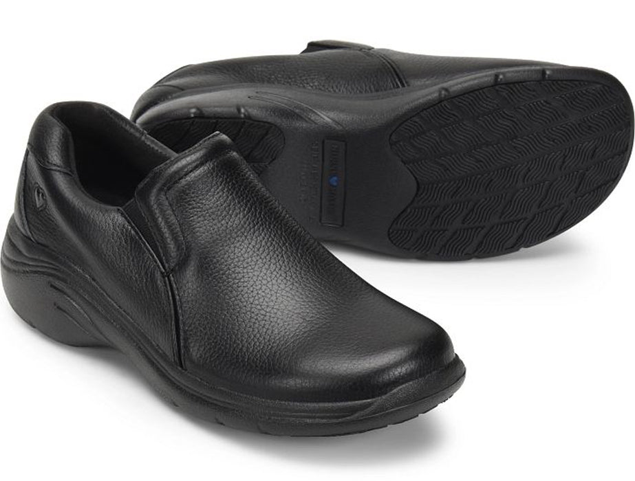 Nurse Mates Women's Dove Medical Professional Slip-On Walking Shoe Black Size 9.5