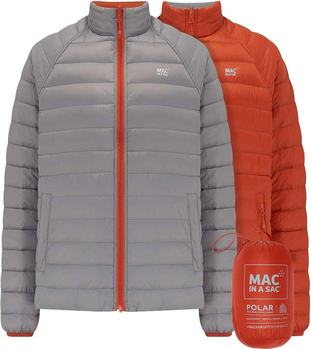 Mac in a Sac Men's Reversible Lightweight Water Repellent Packable Down Puffer Jacket