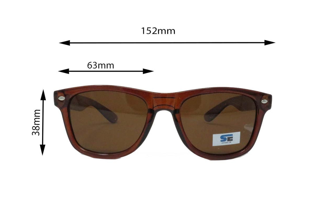Sager Eyewear Polarized Lens Vintage Sunglasses