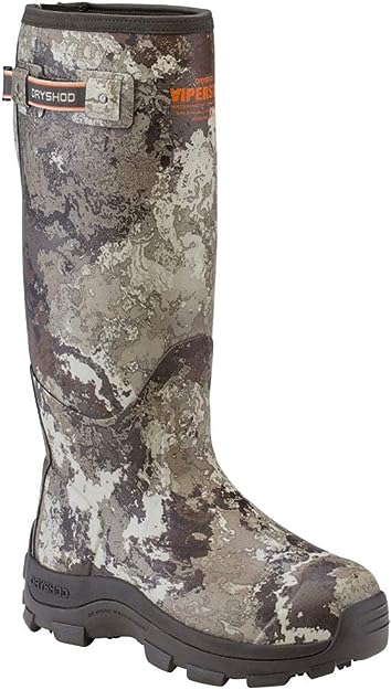 Dryshod Men's Viperstop Snake Hunting Waterproof Insulated Boots With Gusset