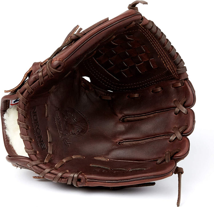 Nokona X2 Elite 12.5" Chocolate Closed Web Right Handers Baseball Glove