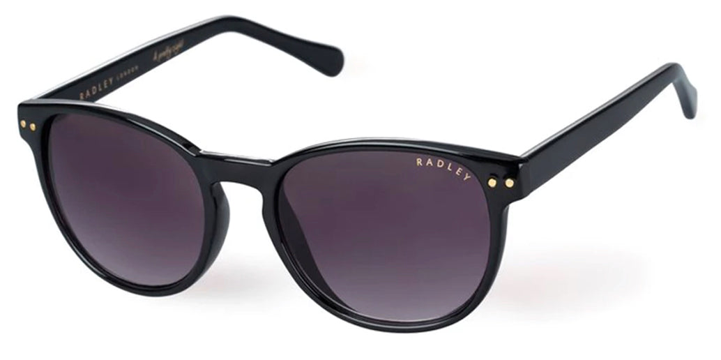Radley London Women's Una Gloss Black Cat Eye Sunglasses