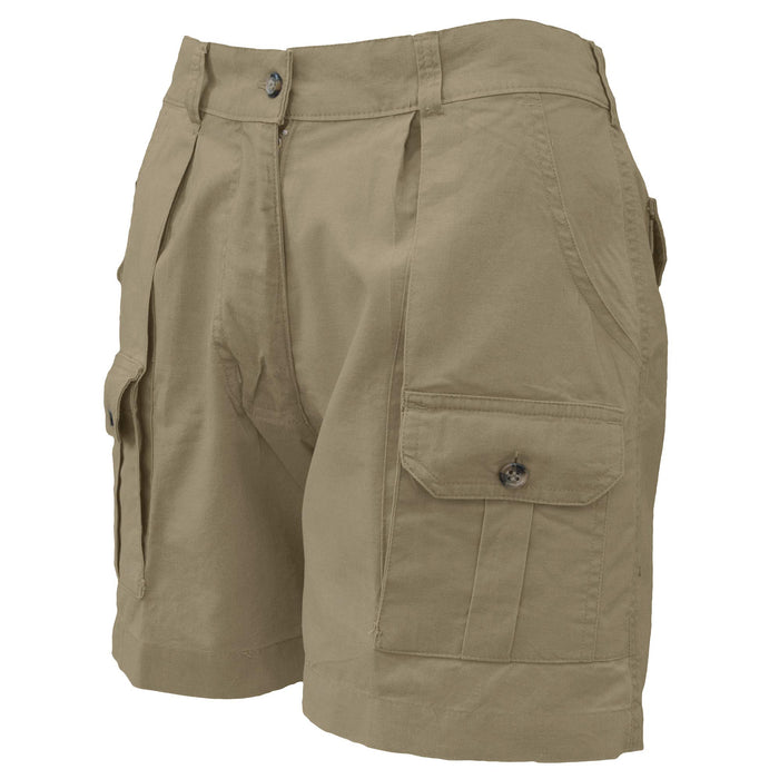 Tag Safari Professional Hunter Shorts for Women, 100% Cotton, Multiple Pockets