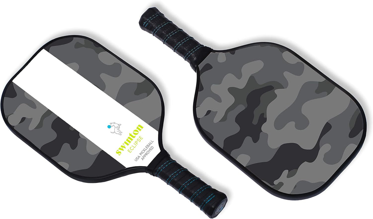 Eclipse Camo Pickleball Paddle by Swinton - USA Pickleball Approved