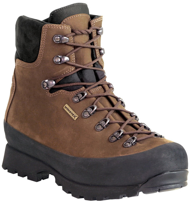 Kenetrek Men's Brown Size 13 Reinforced Rubber Hardscrabble Hiker Hiking Boots