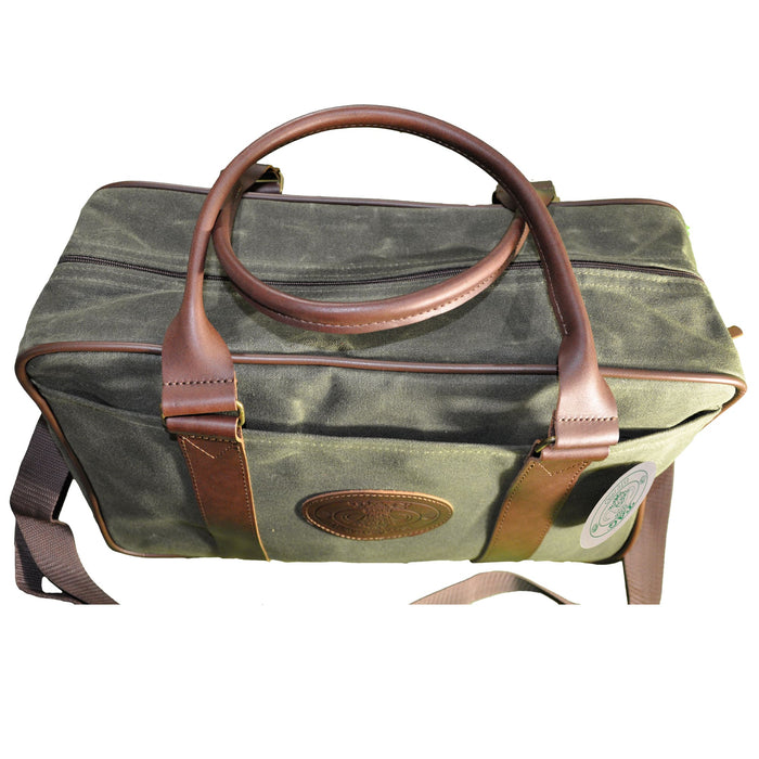 Tag Safari Weekender Bag - Waxed Canvas - Field Tan