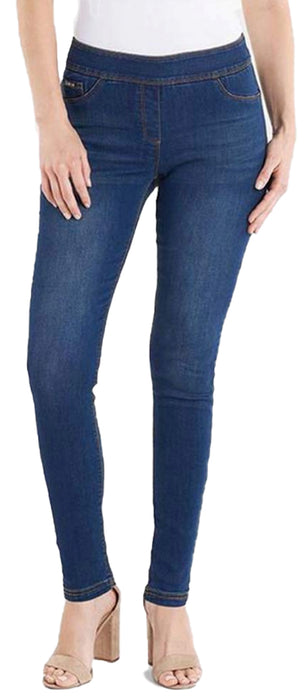 Coco + Carmen OMG Dark Denim Tall Size X-Small Tummy-Slimming Ankle Jeans