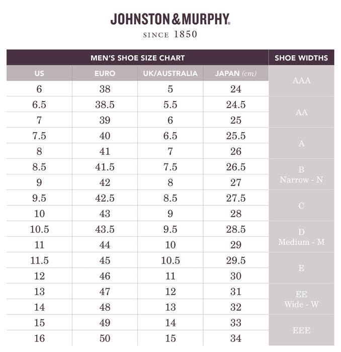Johnston & Murphy Men's Cody Size 11 Tan Full Grain Leather Wingtip Boots