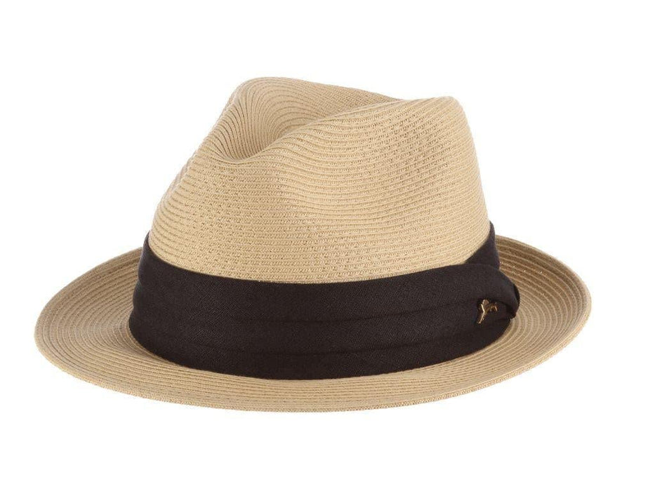 Tommy Bahama Men's Lighthouse Toyo Braid Small/Medium Fedora Hat