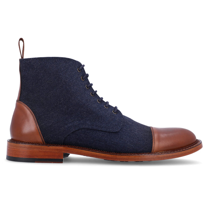 TAFT Jack Boot Handcrafted Leather and Wool Men's Dress Boot