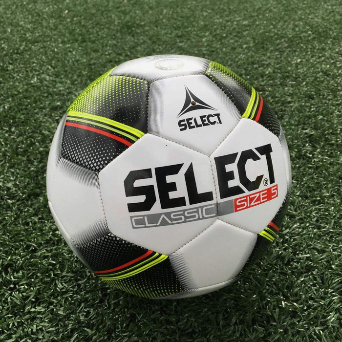 Select Classic White Size 3 Ages 8 & Under Hand Sewn Soccer Ball