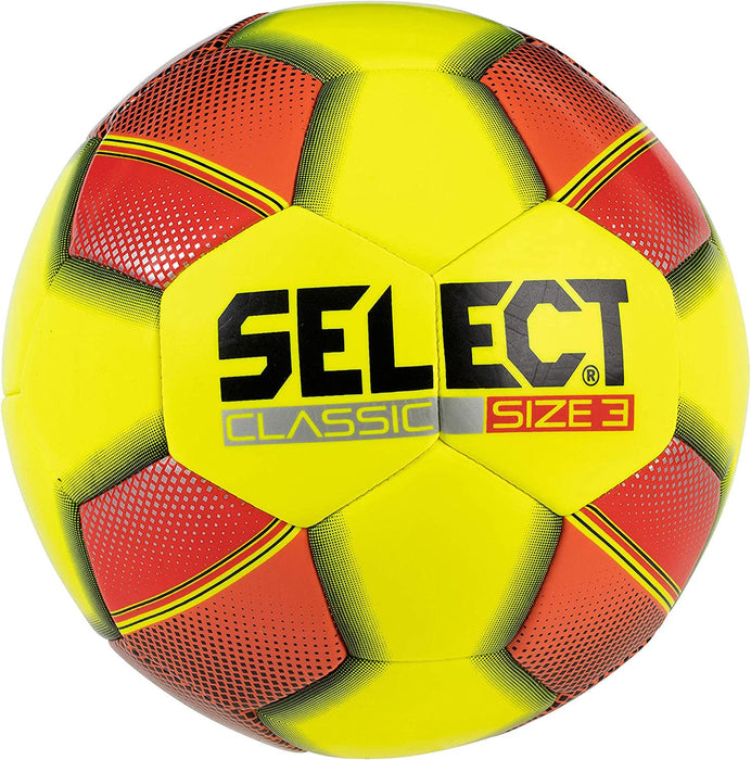 Select Bundle of 5 Select Classic Yellow Size 3 Hand Sewn Soccer Ball