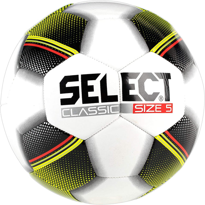Select Bundle of 5 Select Classic White Size 5 Hand Sewn Soccer Ball