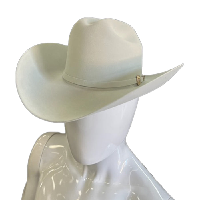 Larry Mahan 500X Superior Fur Felt Traditional Cowboy Hat With 4" Brim