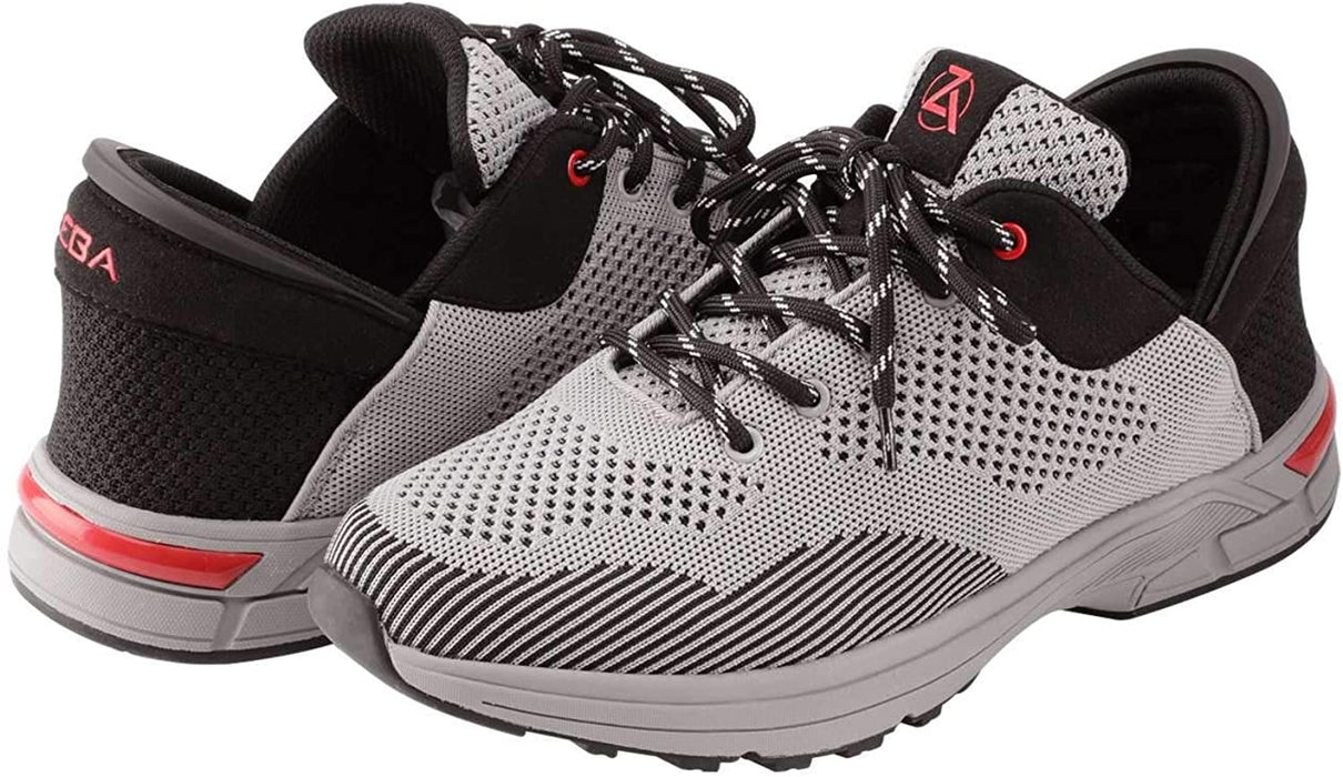 Zeba Men's Steel Onyx Grey Size 11 Hands Free Slip-On Walking Shoes