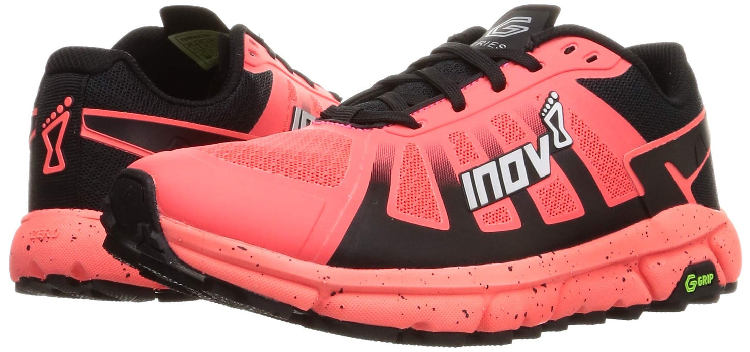 Inov-8 Terraultra G270 Coral/Black Women's Size 8.5 Trail Running Shoes