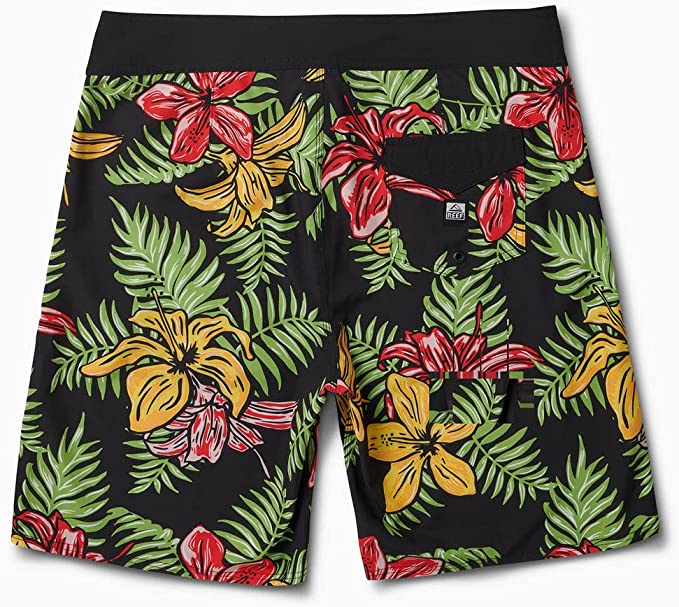 Reef Mens Size 34 17" Outseam Fitz Solid Swimming Fishing Boardshorts
