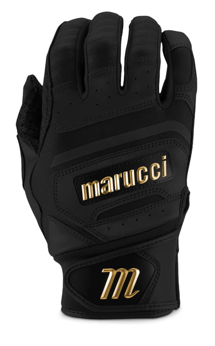 Marucci Pittards Reserve Black Adult Small Ultra Flexible Batting Gloves