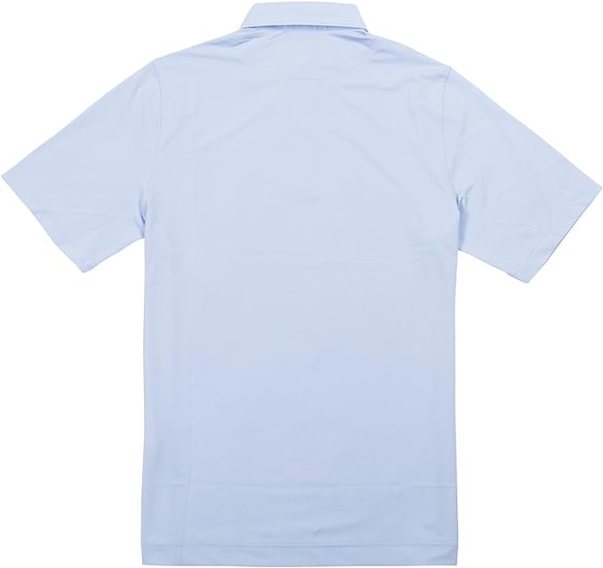USAG Men's High Performance Dry Fit Short Sleeve Golf Polo Shirt