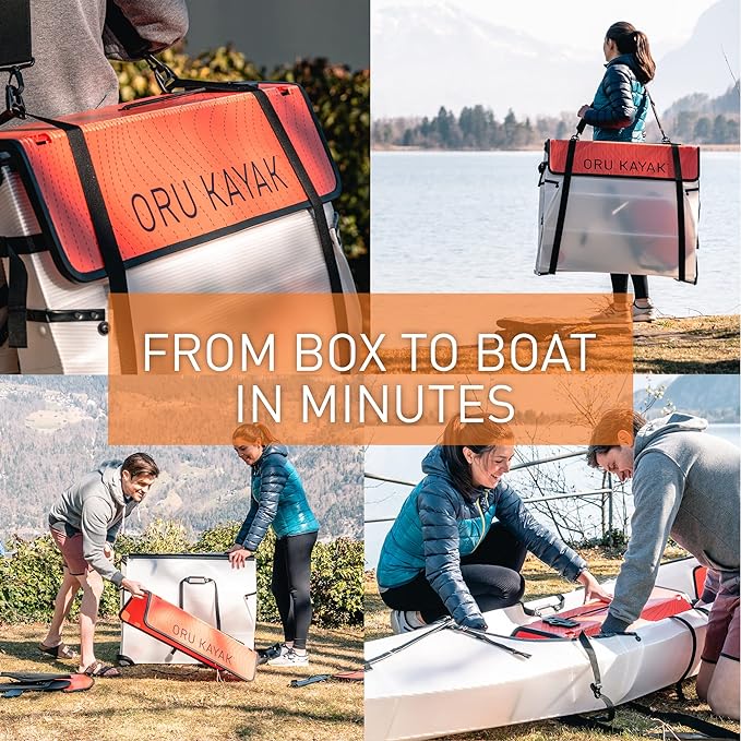Oru Kayak Inlet, White Puncture Resistant Portable Foldable Kayak