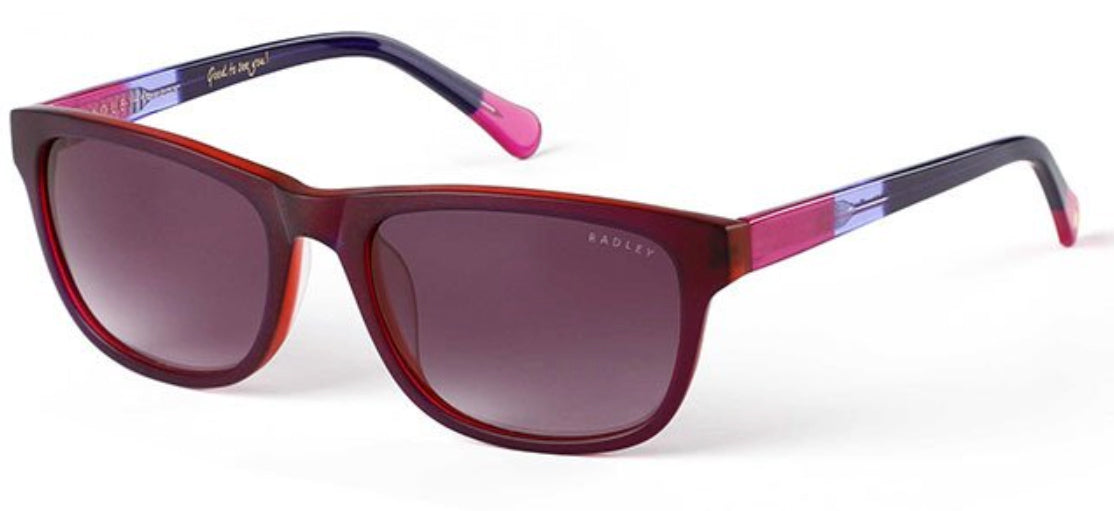 Radley London Women's Petal Raspberry/Purple Cat Eye Sunglasses