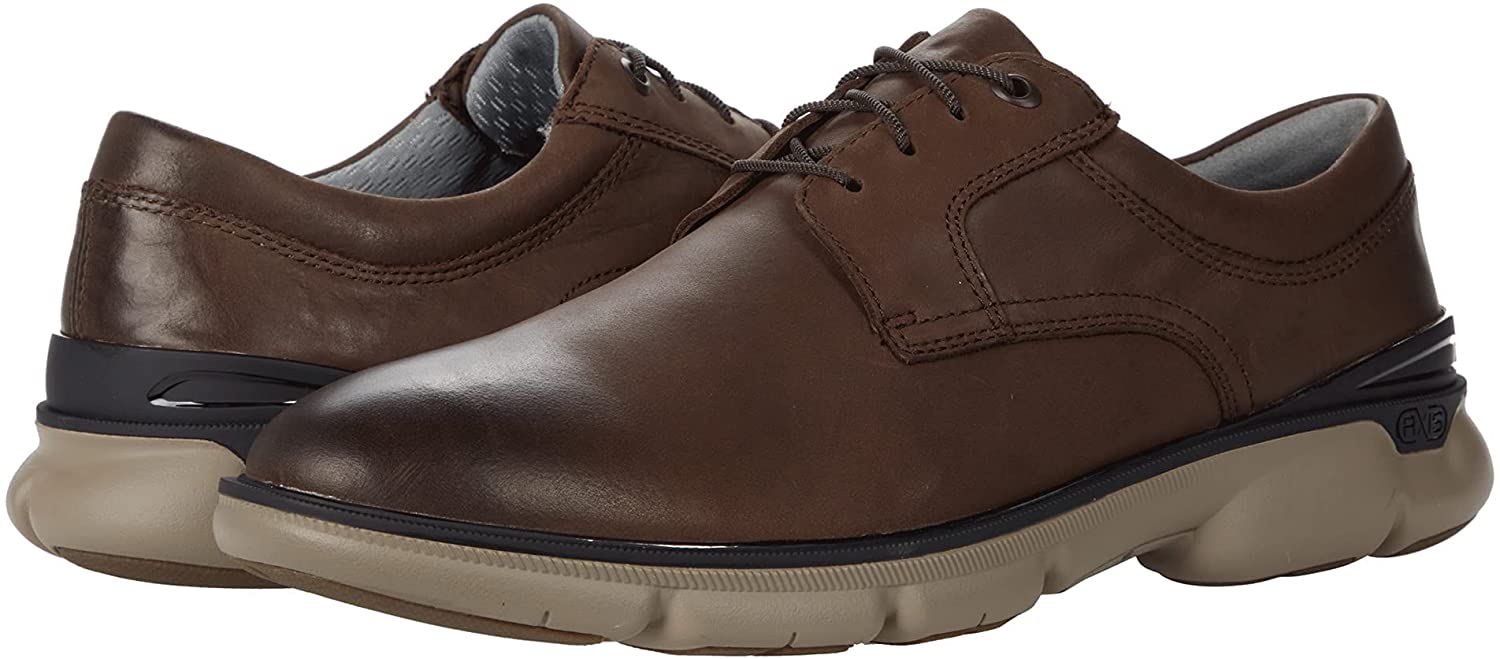 Johnston & Murphy Men's XC4 Tanner Dark Brown Size 11.5 Plain Toe Casual Shoes