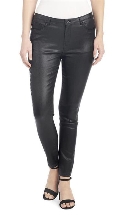 Coco + Carmen OMG Shimmer and Shine XX-Large Black Skinny Ankle Jeans