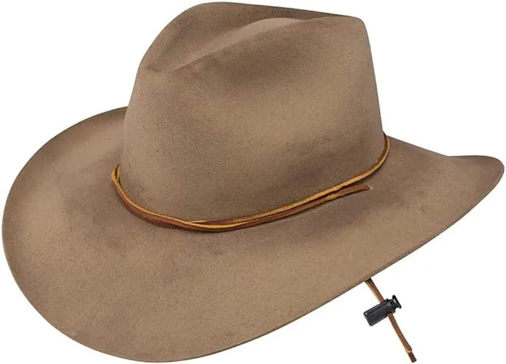 Stetson Men's Kelly Distressed Wool Outback Cowboy Hat