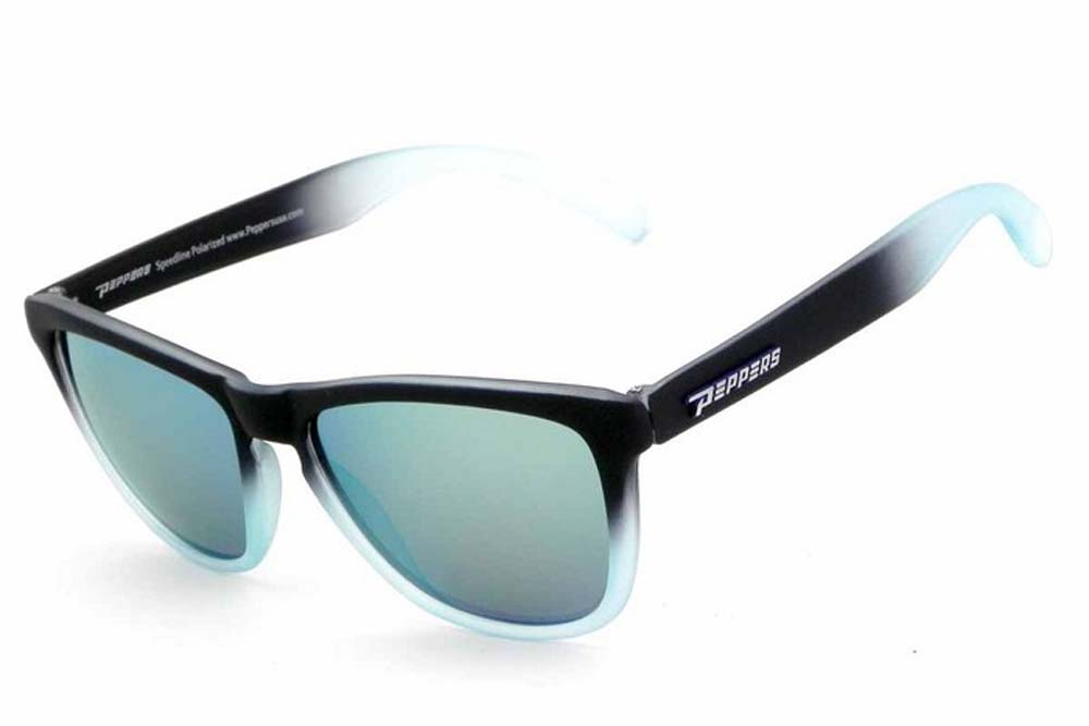 Peppers Polarized Sunglasses Breakers Blue Fade With Blue Lens MP540-24