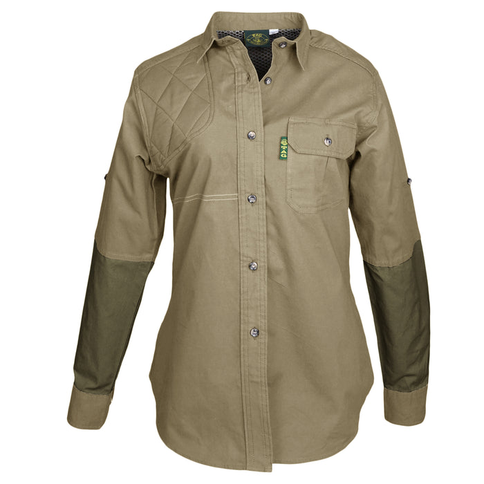 TAG Safari Clay Bird Shirt for Women - L-Sleeve