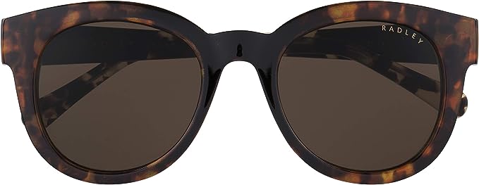 Radley London Women's Elspeth Gloss Tortoiseshell Oversized Sunglasses