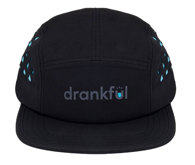 Drankful Endurance Hat Black Adjustable Performance Cap
