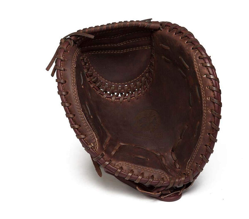 Nokona X2 FastPitch Closed Web Chocolate Lace Right Handers Catchers Glove
