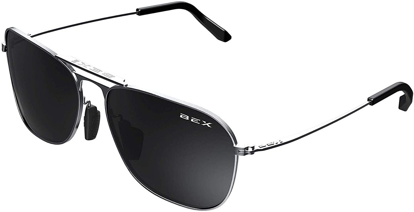 Bex Ranger Polarized Silver/Gray Sunglasses