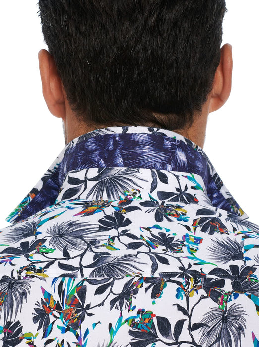 Robert Graham Men's All Aboard Multi Large Button-Up Long Sleeve Shirt