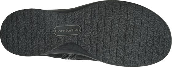 Comfortiva Women's Forli Black Size 6 Suede Ankle Booties