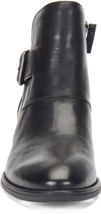Comfortiva Women's Cardee Black Size 7.5 Leather Ankle Boots