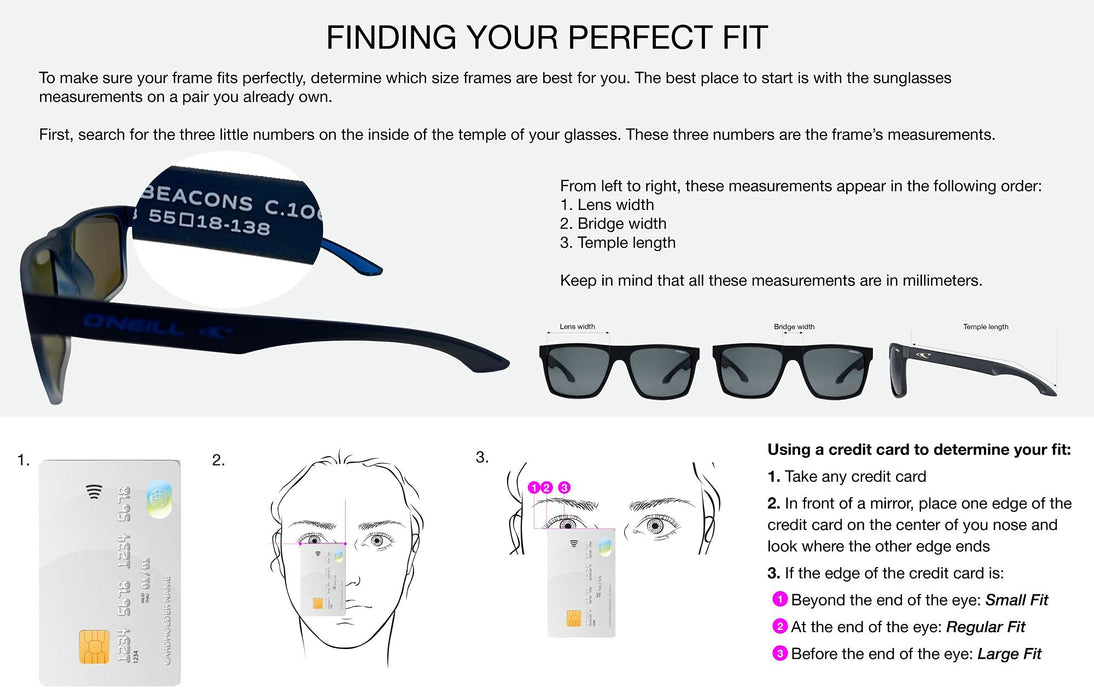 O'NEILL BLUEVAIR 2.0 Men's Polarized Mineral Glass Square Sunglasses