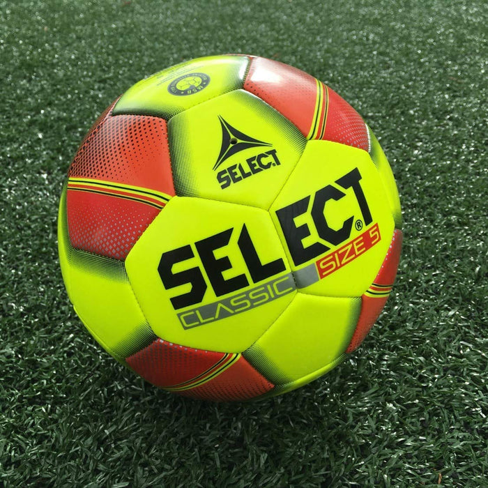 Select Classic Yellow Size 3 Ages 8 & Under Hand Sewn Soccer Ball