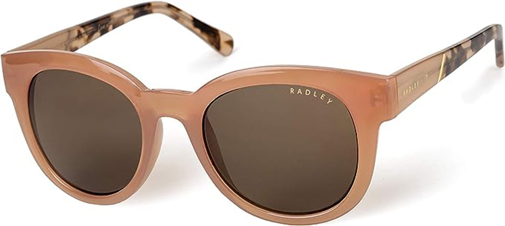 Radley London Women's Elspeth Gloss Pink/Pink Tortoiseshell Oversized Sunglasses