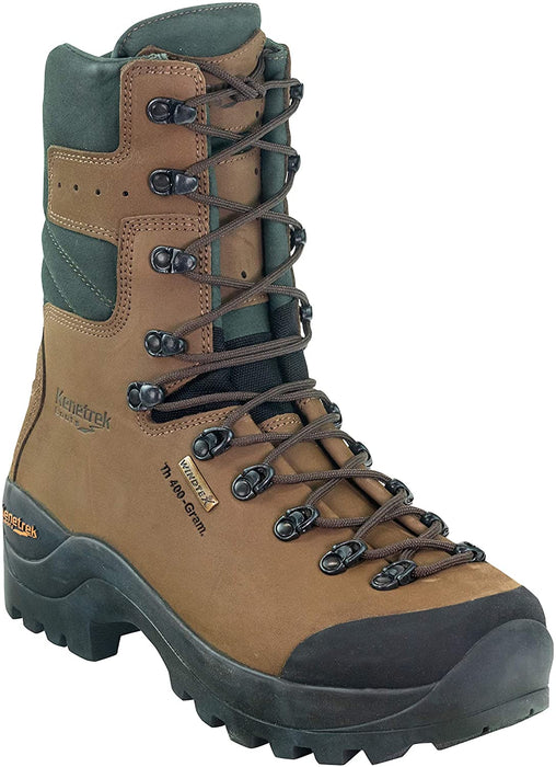 Kenetrek Men's Mountain Guide 400 Sz 10 Insulated Hiking Boots W/Free Gaiter