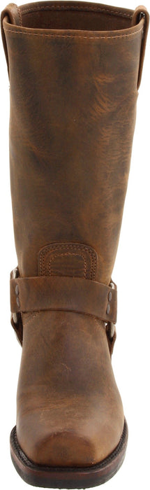 The Frye Company Womens Tan Harness 12R Size 11 Oiled Leather Boots