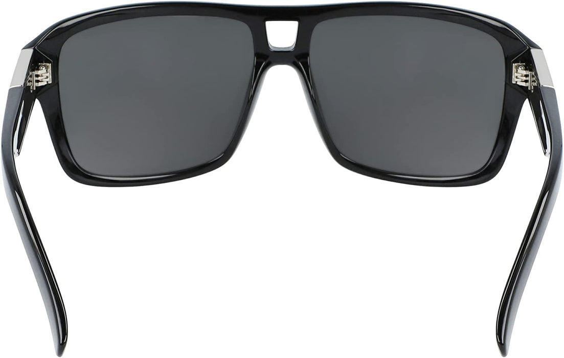Dragon Alliance The Jam Jet Black Lumalens Smoke Lens Sunglasses