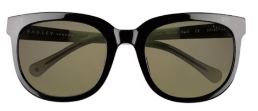 Radley London Women's Lolly Black/Lemon Cat Eye Sunglasses