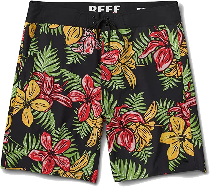 Reef Mens Size 30 17" Outseam Fitz Solid Swimming Fishing Boardshorts